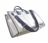 BIG SALE  NAHOK Business Briefcase「Helmut」 Silver {Waterproof, Temperature Adjustment & Shock Absorb}