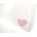 Photo3: NAHOK Clarinet Case Bag [Camarade/wf] White / Genuine Leather Light Pink Heart {Waterproof, Temperature Adjustment & Shock Absorb}