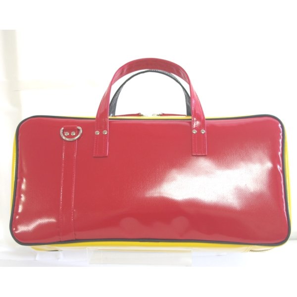 Photo2: NAHOK Oboe Case Bag [Camarade/wf] German Triple (Black, German Red, German Yellow) {Waterproof, Temperature Adjustment & Shock Absorb}
