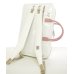 Photo4: NAHOK Wide Backpack Belt white special coating