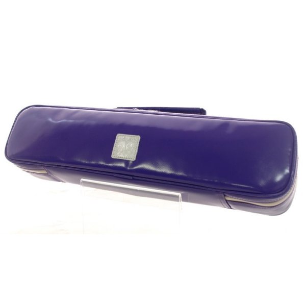 Photo1:  NAHOK Flute Case Bag C Foot [Amadeus/wf] Violet {Waterproof, Temperature Adjustment & Shock Absorb}