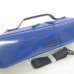 Photo9: NAHOK Flute Case Bag C Foot [Amadeus/wf] Dark Blue / Black Genuine Leather Handle {Waterproof, Temperature Adjustment & Shock Absorb} (9)