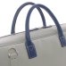 Photo4: NAHOK Score Briefcase [Ludwig/wf] for Flute Players Matte Light Grey / Navy Blue {Waterproof, Temperature Adjustment & Shock Absorb} (4)
