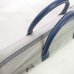 Photo3: NAHOK Oblong Briefcase [Ludwich/wf] Matte Light Grey / Navy Blue {Waterproof, Temperature Adjustment & Shock Absorb} (3)