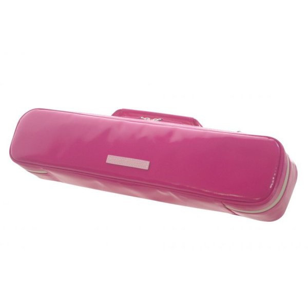 Photo1:  NAHOK Flute Case Bag C Foot [Amadeus/wf] Fuchsia Pink {Waterproof, Temperature Adjustment & Shock Absorb}