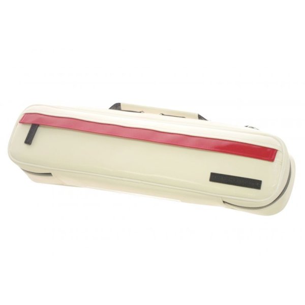 Photo1:  NAHOK Flute Case Bag C Foot [Amadeus/wf] Cream White / Red, Black {Waterproof, Temperature Adjustment & Shock Absorb}