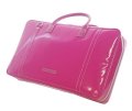 NAHOK Score Briefcase [Ludwig/wf] for Flute Players Fuchsia Pink {Waterproof, Temperature Adjustment & Shock Absorb}