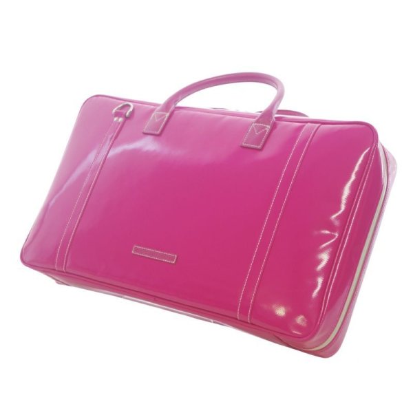 Photo1: NAHOK Score Briefcase [Ludwig/wf] for Flute Players Fuchsia Pink {Waterproof, Temperature Adjustment & Shock Absorb}