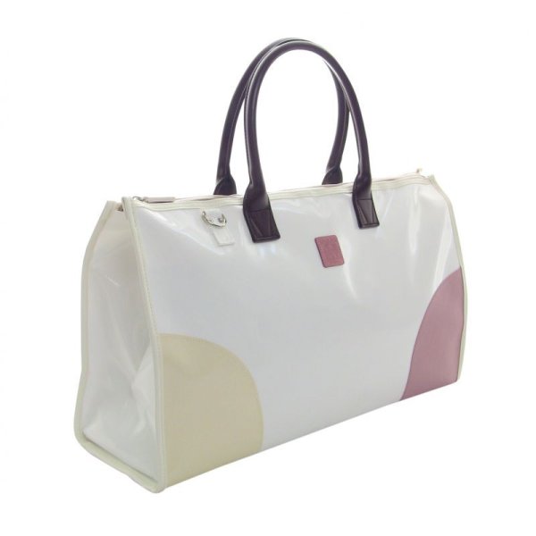Photo1: NAHOK Lesson Tote [Swing/wf] for Flute Players White / Ivory, Smokey Pink, Chocolate {Waterproof}