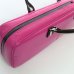 Photo6: For B&C foot, NAHOK Flute & Piccolo Case Bag [Grand Master3/wf] Fuchsia Pink / Choco & Silver Handle {Waterproof, Temperature Adjustment & Shock Absorb} (6)