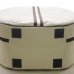 Photo5: NAHOK Backpack style 14inch Snare Drum Case with big snappie [Great Gatsby 2] Ivory / Chocolate, Silver {Waterproof, Temperature Adjustment & Shock Absorb} (5)