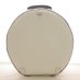 Photo5: NAHOK Backpack style 14inch Snare Drum Case with big snappie [Great Gatsby/wf] White Special Coating {Waterproof, Temperature Adjustment & Shock Absorb} (5)