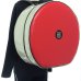 Photo6: NAHOK Backpack style 14inch Snare Drum Case with big snappie [Great Gatsby] Scarlet / Ivory {Waterproof, Temperature Adjustment & Shock Absorb} (6)