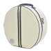 Photo1: NAHOK Backpack style 14inch Snare Drum Case with big snappie [Great Gatsby 2] Ivory / Chocolate, Silver {Waterproof, Temperature Adjustment & Shock Absorb} (1)