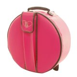 NAHOK Backpack style 14inch Snare Drum Case with Stick Pocket [Golden Arm 2/wf] Matte Deep Pink {Waterproof, Temperature Adjustment & Shock Absorb}