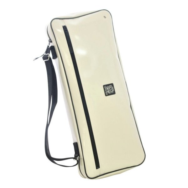 Photo1: NAHOK Timpani Mallet Case Bag [TM.Matrix] Cream White Special Coating {Waterproof}