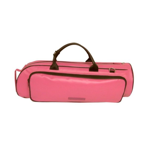Photo1: NAHOK Trumpet Protection Case [Gelsomina 2/wf] Matte Deep Pink with Mouthpiece Case {Waterproof, Temperature Adjustment & Shock Absorb}