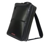 NAHOK W Case 2 Compart Backpack [Carlito/wf] Matte Black {Waterproof, Temperature Adjustment & Shock Absorb}