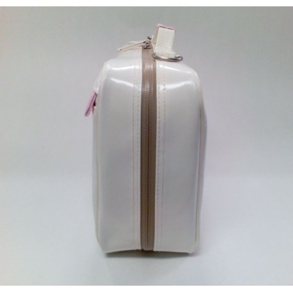 Photo5: NAHOK Clarinet Case Bag [Appassionato/wf] White / Light Pink {Waterproof, Temperature Adjustment & Shock Absorb}