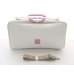 Photo8: NAHOK Clarinet Case Bag 2compartments  [Appassionato 2/wf] White / Light Pink {Waterproof, Temperature Adjustment & Shock Absorb}