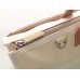 Photo7: NAHOK Lesson Tote [Swing/wf] for Flute Players Cream / White, Bamboo {Waterproof}
