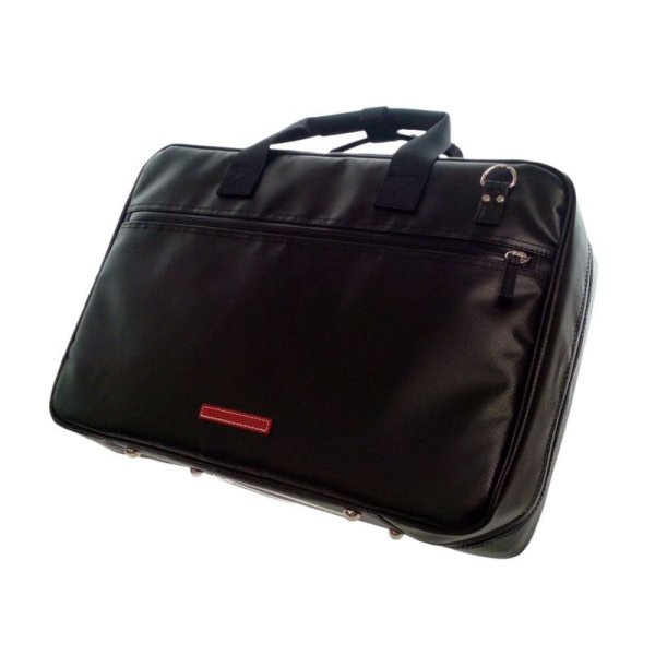 Photo1: NAHOK Wide Briefcase for Clarinet [Banderas II/wf] Matte Black {Waterproof, Temperature Adjustment & Shock Absorb}
