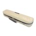 Photo4: NAHOK Flute Case Bag B Foot [Amadeus/wf] Ivory / Choco Genuine Leather Handle {Waterproof, Temperature Adjustment & Shock Absorb}