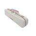 Photo3: NAHOK Flute Case Bag B Foot [Amadeus/wf] White / Pink Genuine Leather Handle {Waterproof, Temperature Adjustment & Shock Absorb}