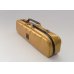 Photo9: NAHOK Flute Case Bag B Foot [Amadeus/wf] Gold / Choco Genuine Leather Handle {Waterproof, Temperature Adjustment & Shock Absorb}