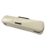 NAHOK Flute Case Bag B Foot [Amadeus/wf] Ivory / Choco Genuine Leather Handle {Waterproof, Temperature Adjustment & Shock Absorb}