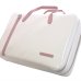 Photo1: NAHOK 2 Compartment Bag 43 [Deniro/wf] for Flute Players White / Pink {Waterproof, Temperature Adjustment & Shock Absorb} (1)