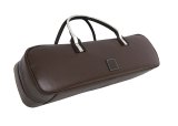 For B&C foot, NAHOK Flute & Piccolo Case Bag [Grand Master3/wf] Matte Chocolate / Choco & Silver Handle {Waterproof, Temperature Adjustment & Shock Absorb}