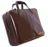 NAHOK Briefcase for Oboe [Cantabile 2/wf] Chocolate / Camel {Waterproof, Temperature Adjustment & Shock Absorb}