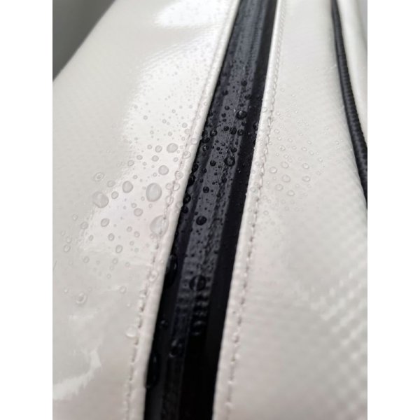 Photo6: NAHOK Shamisen & Tsugaru-jamisen Protection Case [Nitaboh 5/wf] White special coating {Waterproof, Temperature Adjustment & Shock Absorb}