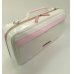 Photo6: NAHOK Oboe Case Bag [Appassionato/wf] White / Light Pink (B) {Waterproof, Temperature Adjustment & Shock Absorb}