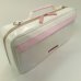 Photo6: NAHOK Oboe Case Bag [Appassionato/wf] White / Light Pink (B) {Waterproof, Temperature Adjustment & Shock Absorb} (6)