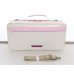 Photo4: NAHOK Clarinet Case Bag [Appassionato/wf] White / Light Pink (B) {Waterproof, Temperature Adjustment & Shock Absorb}