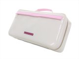 NAHOK Oboe Case Bag [Appassionato/wf] White / Light Pink (B) {Waterproof, Temperature Adjustment & Shock Absorb}