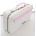 Photo7: NAHOK Clarinet Case Bag [Appassionato/wf] White / Light Pink (B) {Waterproof, Temperature Adjustment & Shock Absorb}
