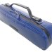 Photo3: NAHOK Flute Case Bag C Foot [Amadeus/wf] Dark Blue / Black Genuine Leather Handle {Waterproof, Temperature Adjustment & Shock Absorb} (3)