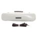 Photo6: NAHOK Flute Case Bag C Foot [Amadeus/wf] White / Chocolate Genuine Leather Handle {Waterproof, Temperature Adjustment & Shock Absorb}