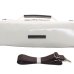 Photo6: NAHOK Flute Case Bag C Foot [Amadeus/wf] White / Chocolate Genuine Leather Handle {Waterproof, Temperature Adjustment & Shock Absorb} (6)