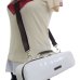 Photo7: NAHOK Flute Case Bag C Foot [Amadeus/wf] White / Chocolate Genuine Leather Handle {Waterproof, Temperature Adjustment & Shock Absorb} (7)