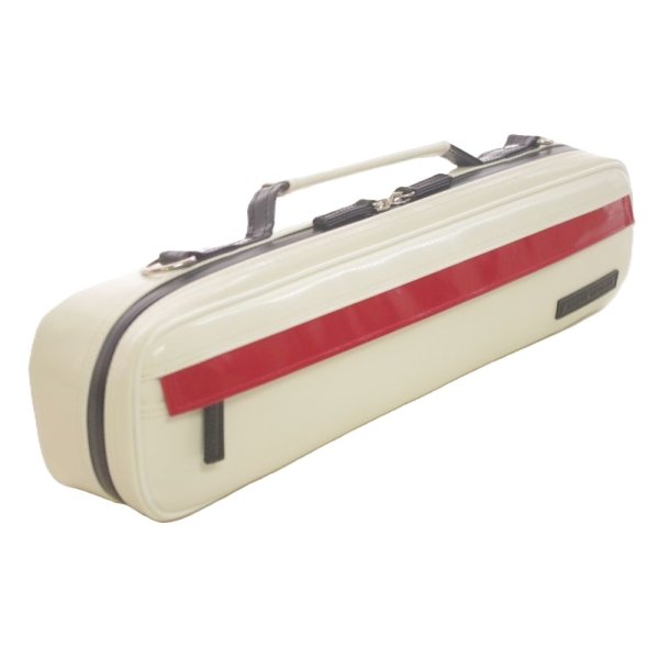 Photo3:  NAHOK Flute Case Bag C Foot [Amadeus/wf] Cream White / Red, Black {Waterproof, Temperature Adjustment & Shock Absorb}