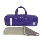 Other Photos2: NAHOK Flute & Piccolo Case Bag C Foot [Grand Master2/wf] Violet / White {Waterproof, Temperature Adjustment & Shock Absorb}