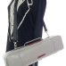 Photo3: NAHOK Alto Flute Case Guard C Foot [Krysar/wf] Matte Light Grey / Red Leather Emblem {Waterproof, Temperature Adjustment & Shock Absorb} (3)