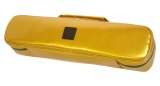  NAHOK Flute Case Bag C Foot [Amadeus/wf] Gold / Chocolate {Waterproof, Temperature Adjustment & Shock Absorb}