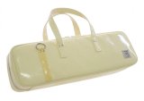 NAHOK Flute & Piccolo Case Bag C Foot [Grand Master2/wf] Cream / Bamboo {Waterproof, Temperature Adjustment & Shock Absorb}