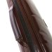 Photo3: NAHOK Alto Flute Case Guard C Foot Extra size [Krysar2/wf] Chocolate / Light brown Leather Emblem {Waterproof, Temperature Adjustment & Shock Absorb} (3)