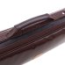 Photo5: NAHOK Alto Flute Case Guard C Foot [Krysar/wf] Chocolate / Gold Leather Emblem {Waterproof, Temperature Adjustment & Shock Absorb} (5)